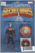 Captain Marvel and Carol Corp # 01 (Signed)