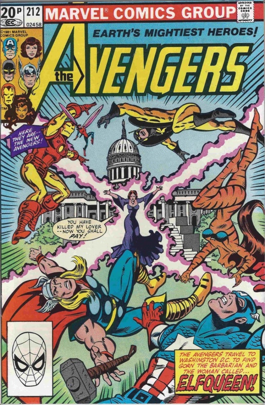 Avengers # 212