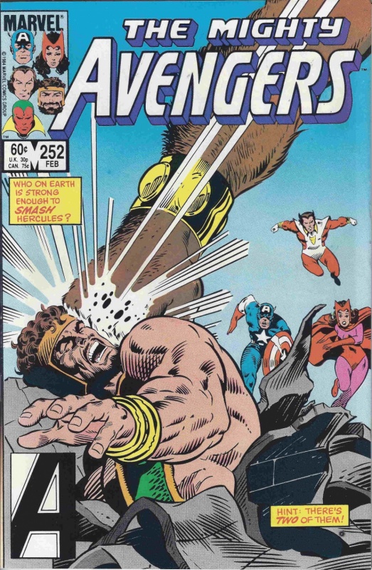 Avengers # 252