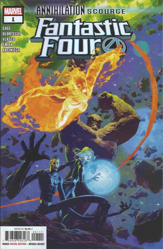 Annihilation - Scourge: Fantastic Four # 01
