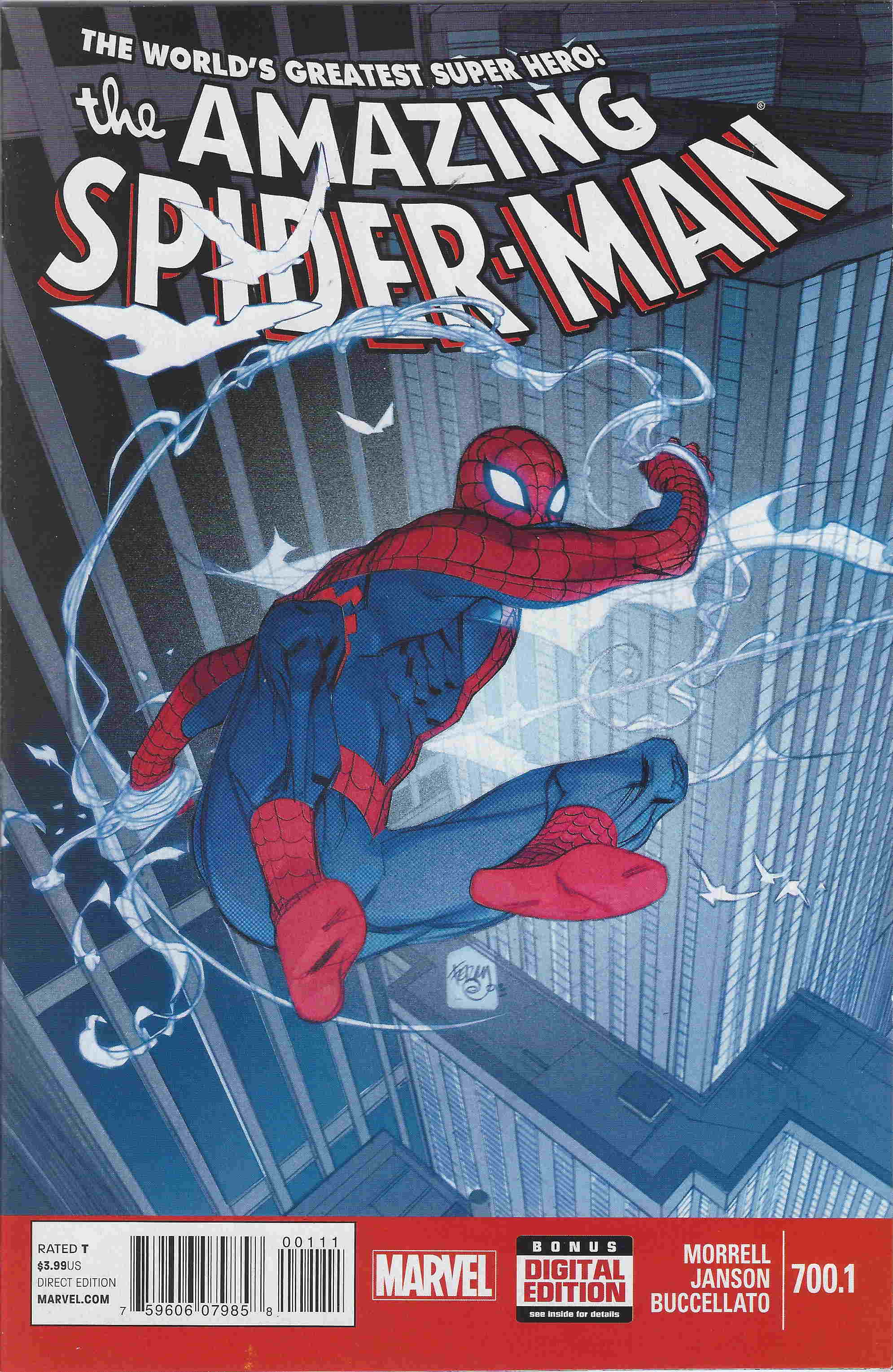 Amazing Spider-Man # 700.1