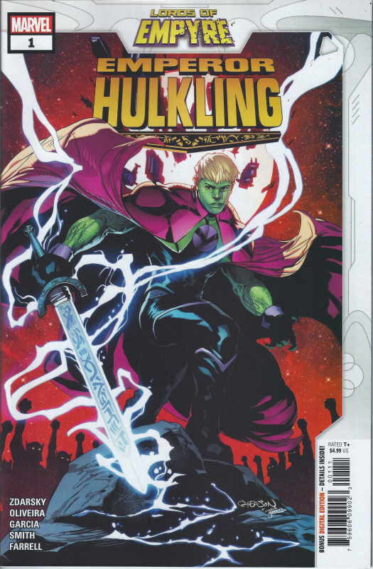 Lords of Empyre: Emperor Hulkling # 01