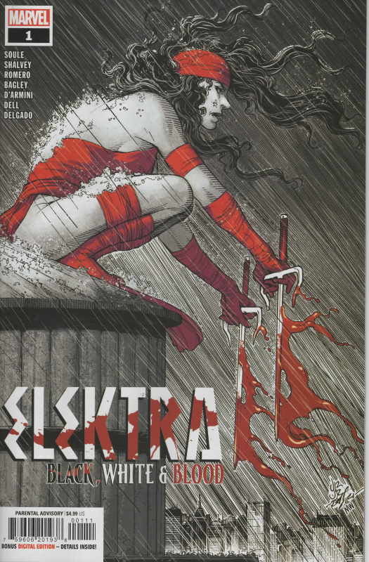 Elektra: Black, White & Blood # 01 (PA)