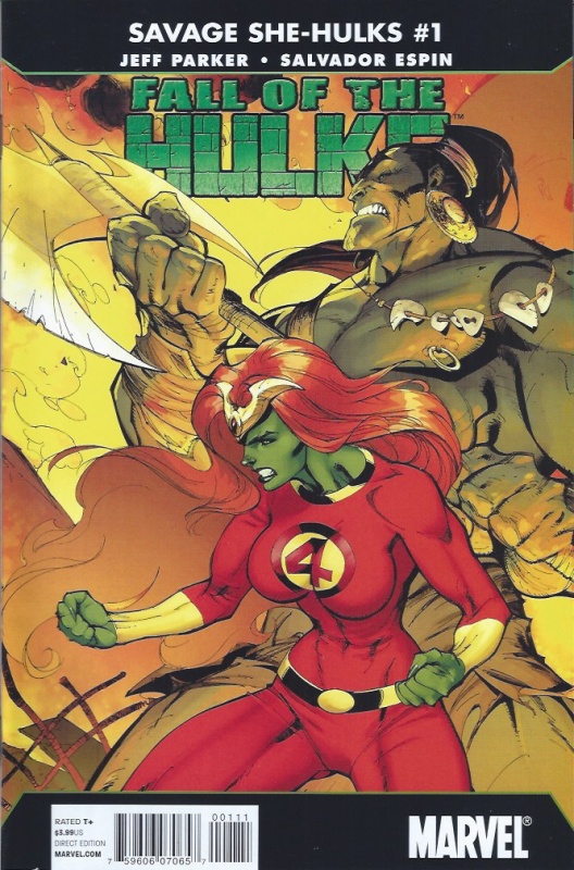 Fall of the Hulks: The Savage She-Hulks # 01
