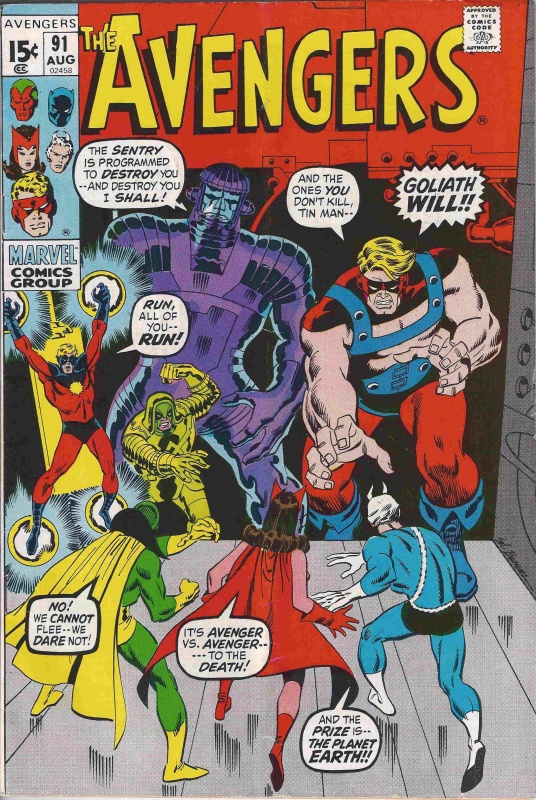 Avengers # 91 (FN)