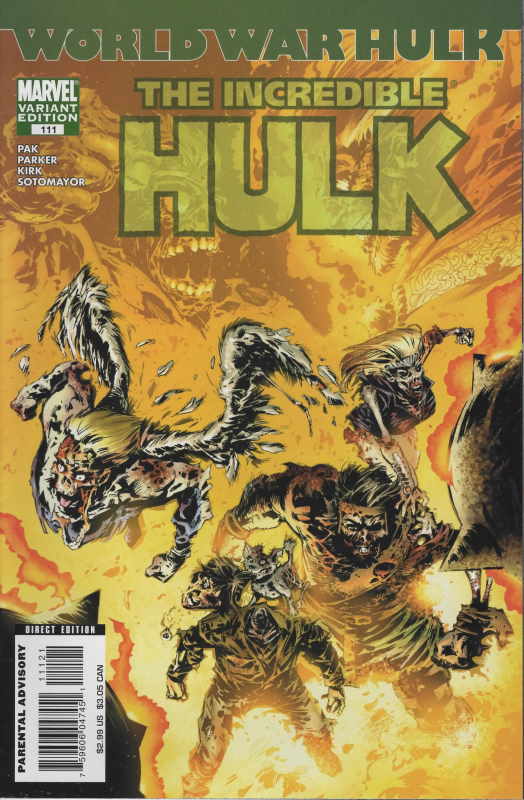 Incredible Hulk # 111 (PA)